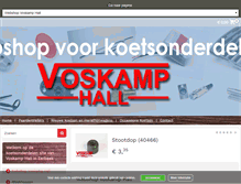 Tablet Screenshot of koetsonderdelen.nl